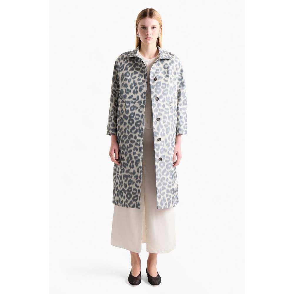 Altuzarra Adams Coat – Antique Pearl Leopard –Size 36- NWT – $1,245‎ MSRP